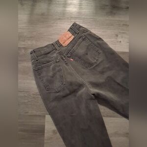 Vintage 1994 Levi's 501 Faded Black Jeans Size 9S